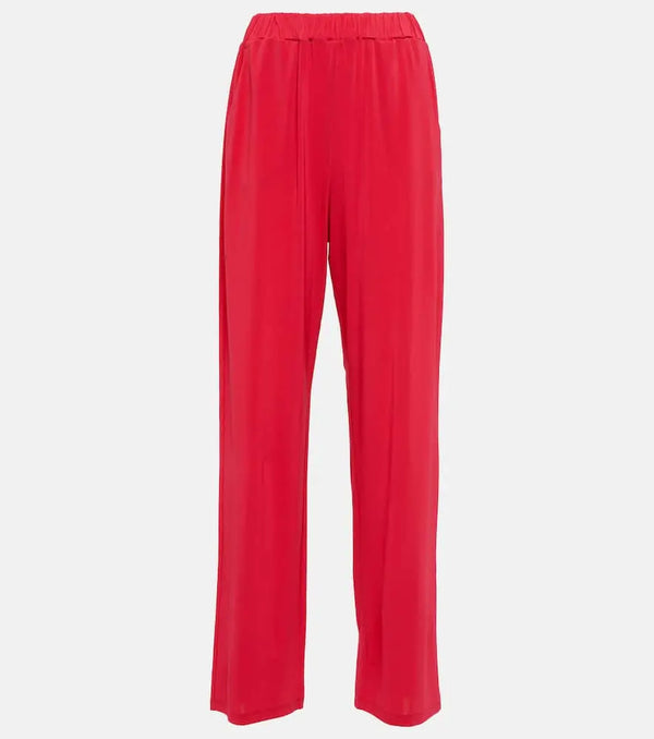 Max Mara High-rise straight jersey pants | LYBSTORE