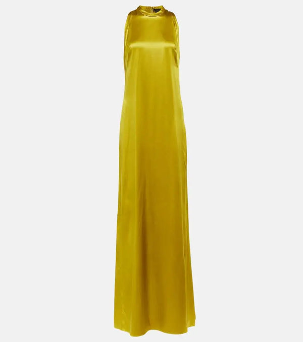 Max Mara Hoyo silk satin gown | LYBSTORE