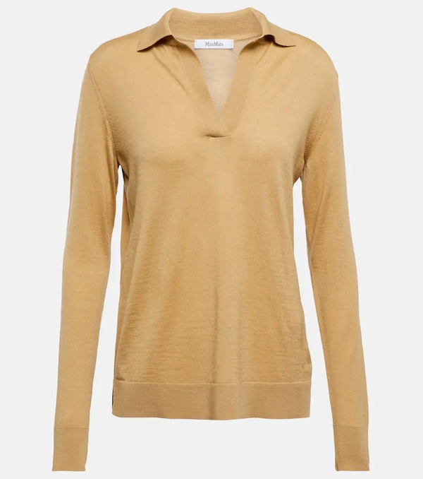 Max Mara Infante wool polo shirt