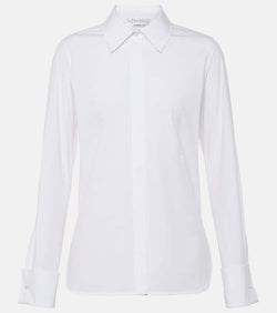 Max Mara Knut cotton-blend poplin shirt