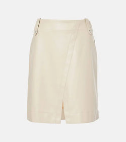 Max Mara Leisure Aere coated jersey miniskirt | LYBSTORE