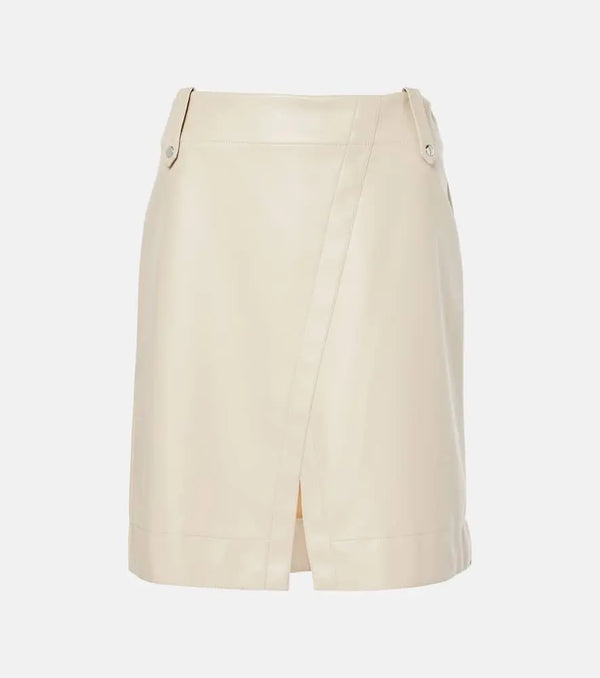 Max Mara Leisure Aere coated jersey miniskirt | LYBSTORE