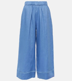 Max Mara Leisure Brama linen wide-leg pants | LYBSTORE