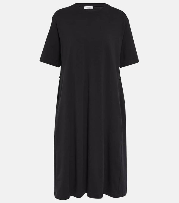 Max Mara Leisure Gaspare cotton-blend jersey dress