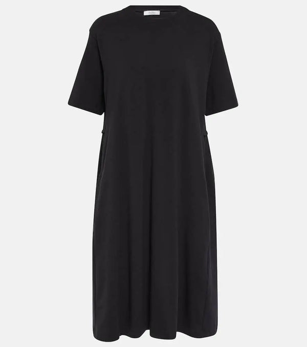 Max Mara Leisure Gaspare cotton-blend jersey dress