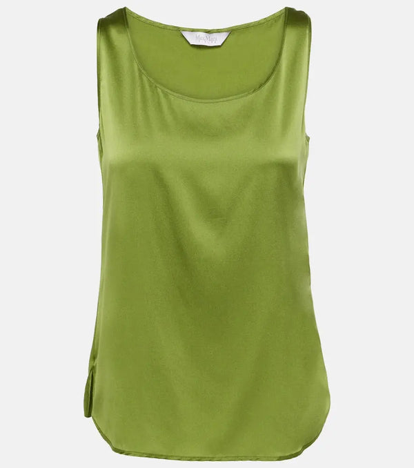 Max Mara Leisure Pan cotton-blend tank top