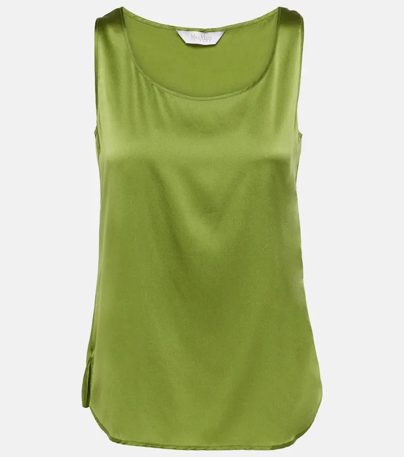 Max Mara Leisure Pan cotton-blend tank top