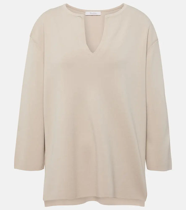 Max Mara Leisure Sottile jersey blouse | LYBSTORE