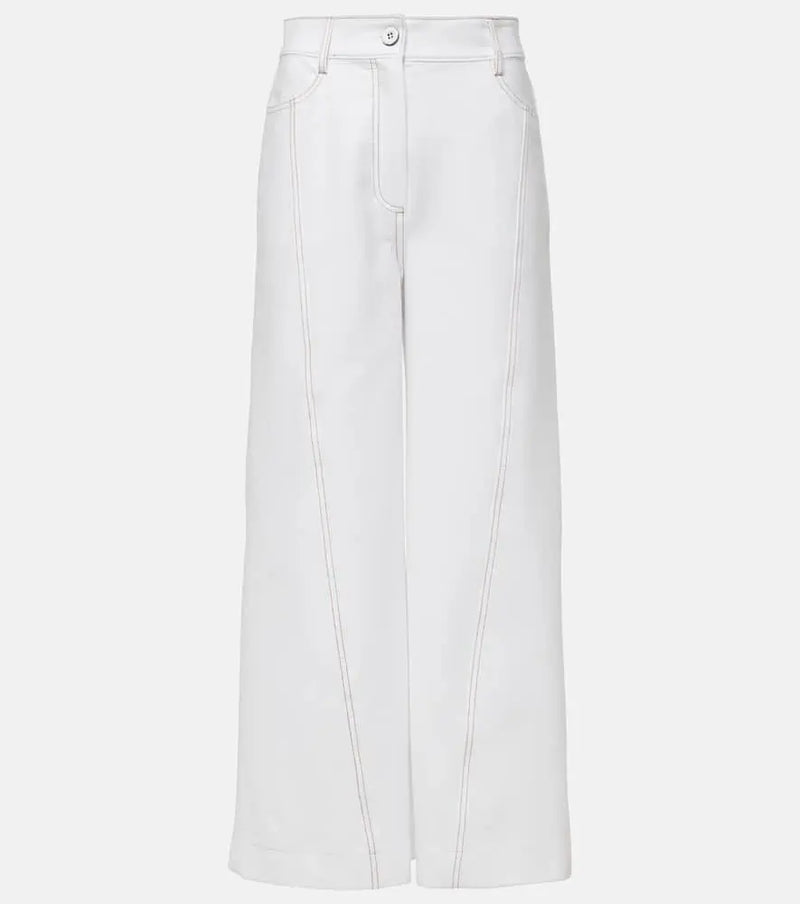 Max Mara Leisure cotton-blend jersey culottes | LYBSTORE