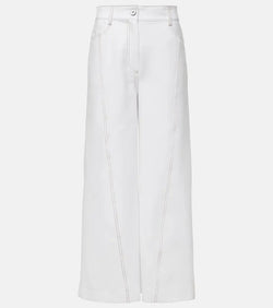 Max Mara Leisure cotton-blend jersey culottes