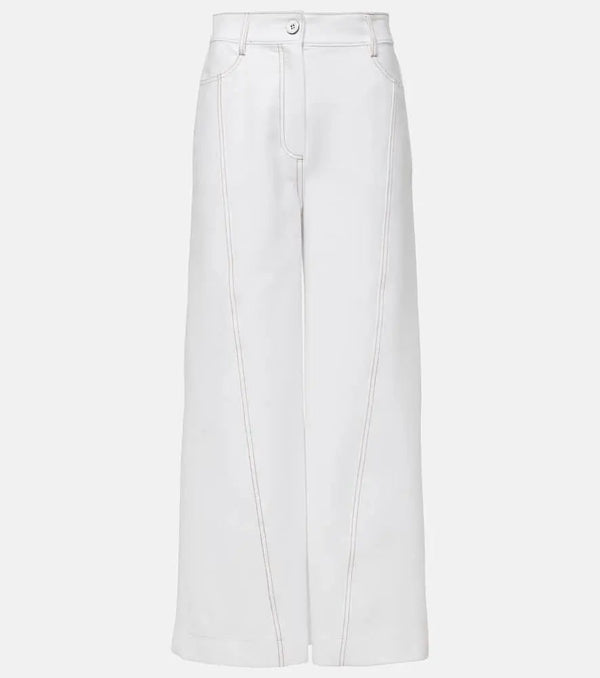 Max Mara Leisure cotton-blend jersey culottes | LYBSTORE