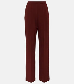 Max Mara Lido crêpe straight pants | LYBSTORE