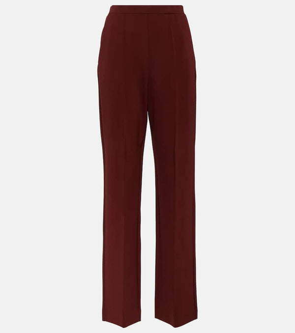 Max Mara Lido crêpe straight pants