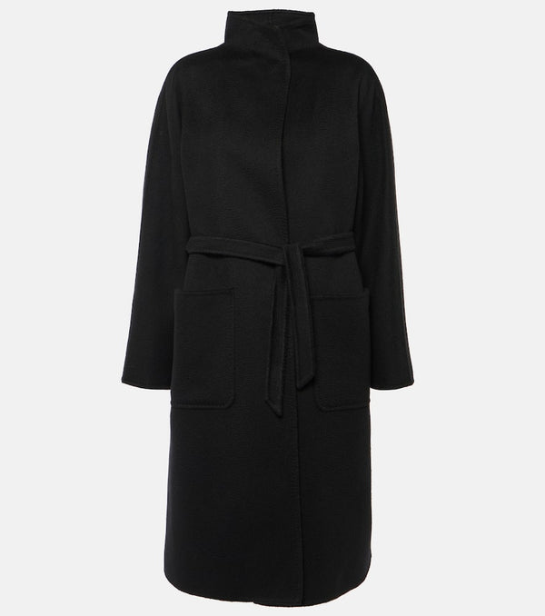 Max Mara Lilia belted cashmere wrap coat