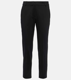 Max Mara Lince cotton cropped slim pants