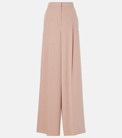 Max Mara Lino cady wide-leg pants