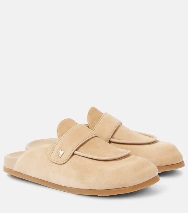 Max Mara Manly suede mules | LYBSTORE