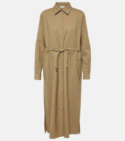 Max Mara Monia virgin wool shirt dress | LYBSTORE