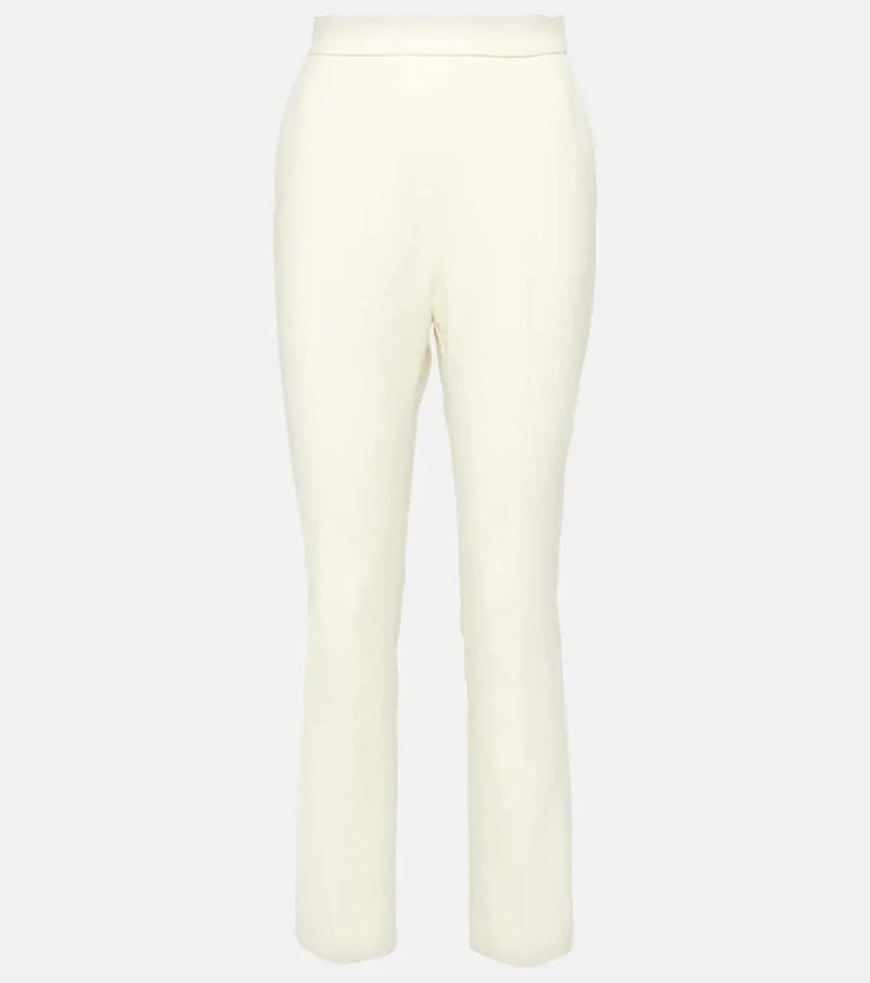 Max Mara Nepeta wool-blend slim pants | LYBSTORE