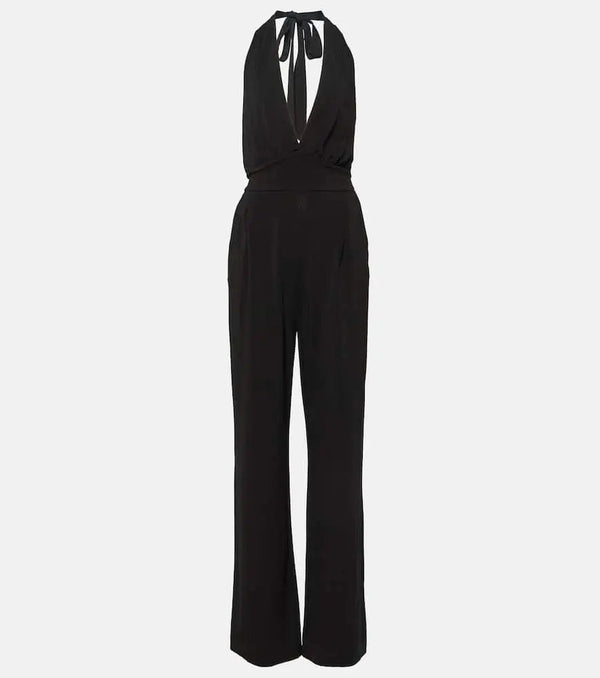 Max Mara Nice halterneck jersey jumpsuit | LYBSTORE