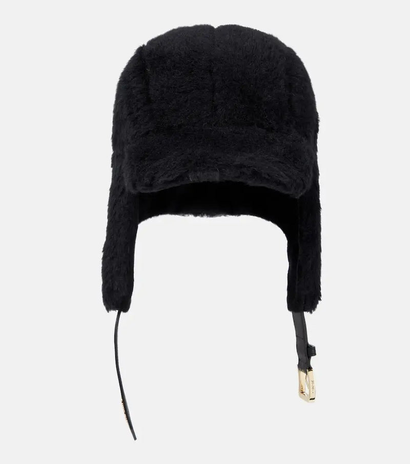 Max Mara Piroga alpaca, wool, and silk hat | LYBSTORE