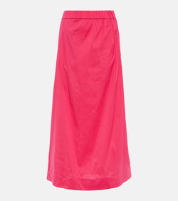 Max Mara Ricetta poplin midi skirt