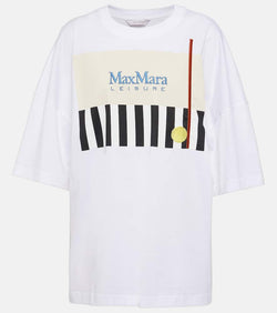 Max Mara Satrapo printed cotton jersey T-shirt