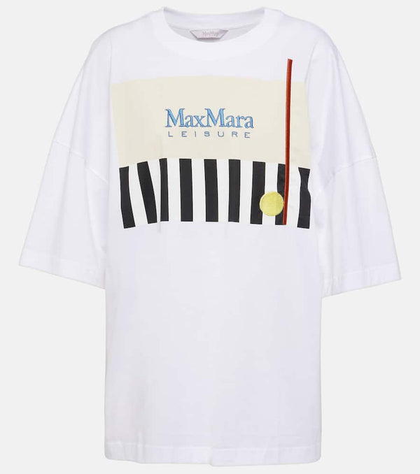 Max Mara Satrapo printed cotton jersey T-shirt