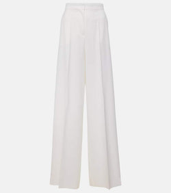 Max Mara Senna virgin wool wide-leg pants