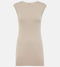 Max Mara Soldino ribbed-knit jersey top