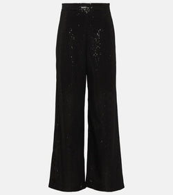 Max Mara Stelvio sequined georgette pants | LYBSTORE