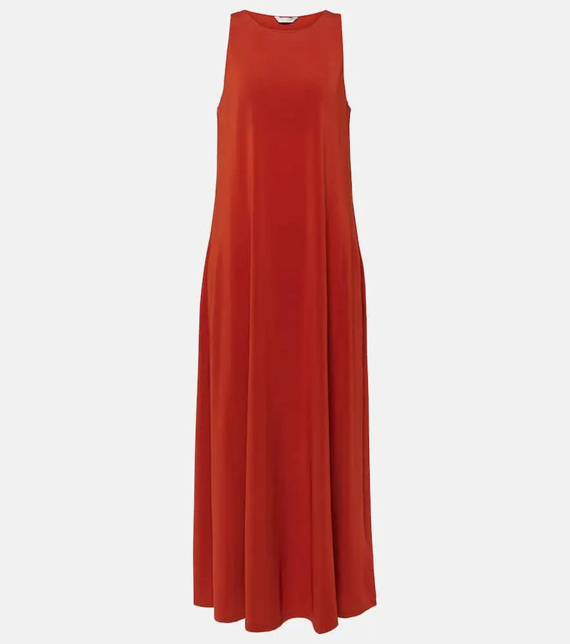 Max Mara Supremo jersey crêpe maxi dress