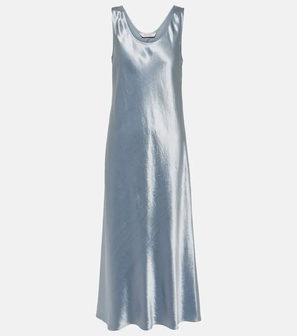 Max Mara Talete satin slip dress | LYBSTORE