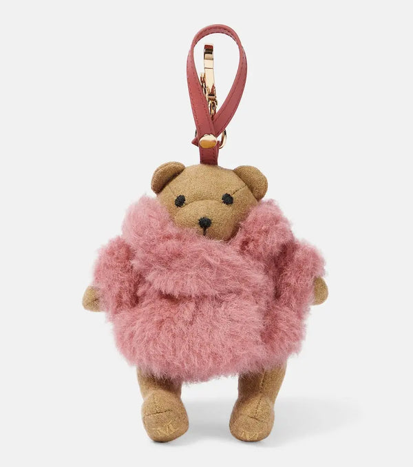 Max Mara Teak teddy bag charm | LYBSTORE