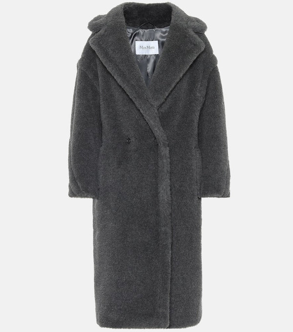 Max Mara Teddy Bear Icon alpaca and wool-blend coat