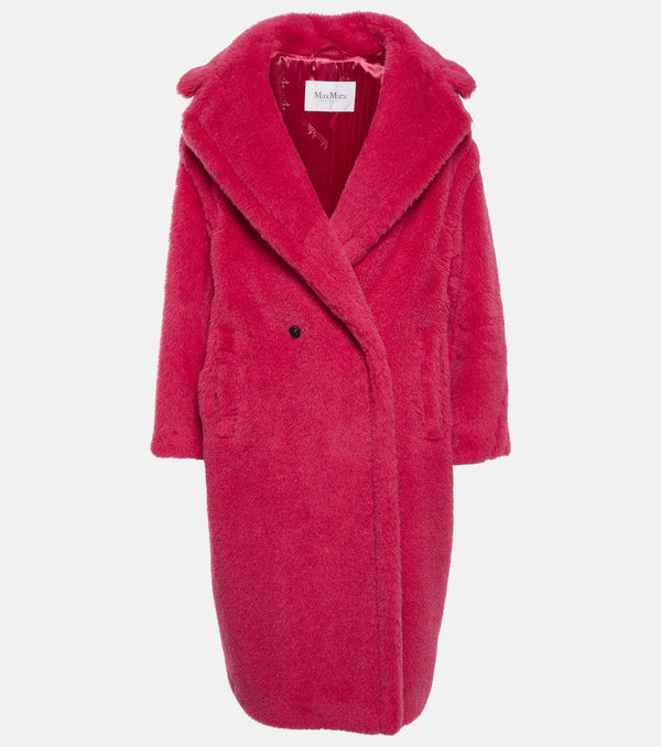 Max Mara Teddy Bear Icon alpaca, wool, and silk coat