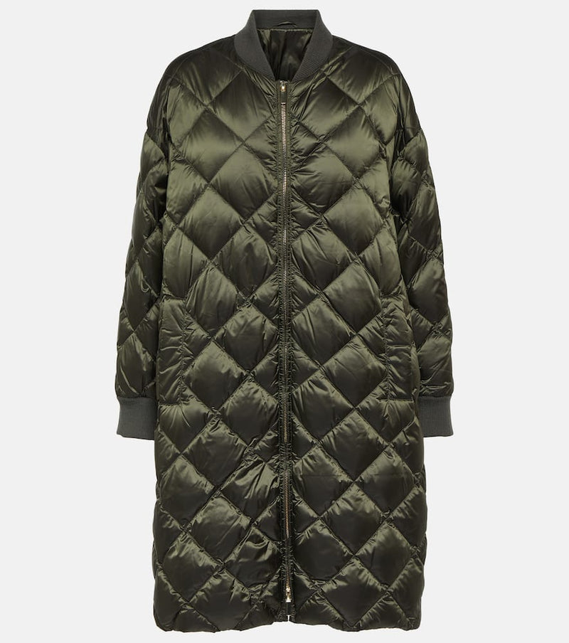 Max Mara Trebi quilted down coat | LYBSTORE