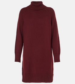 Max Mara Trudy virgin wool turtleneck minidress