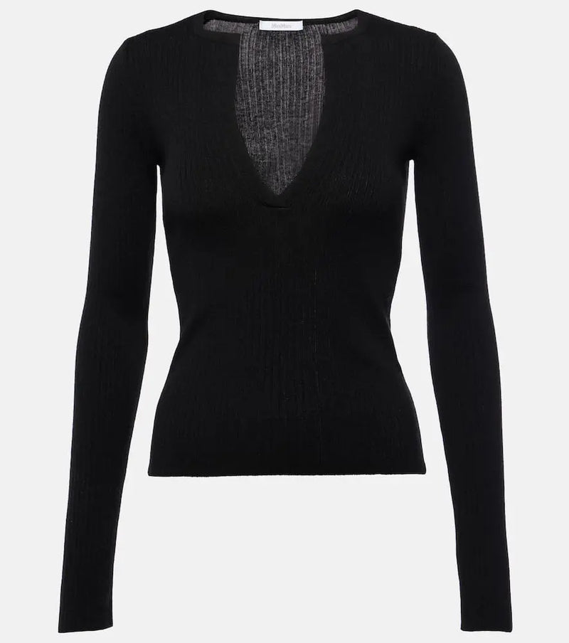 Max Mara Urlo silk and cashmere top | LYBSTORE