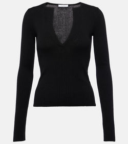 Max Mara Urlo silk and cashmere top