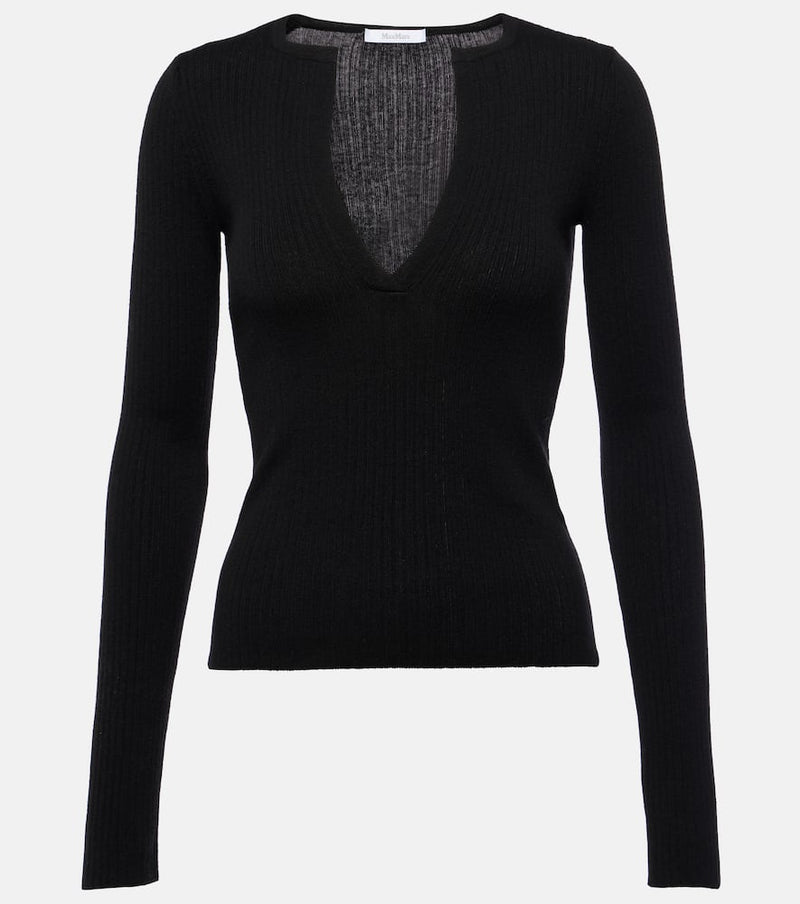 Max Mara Urlo silk and cashmere top