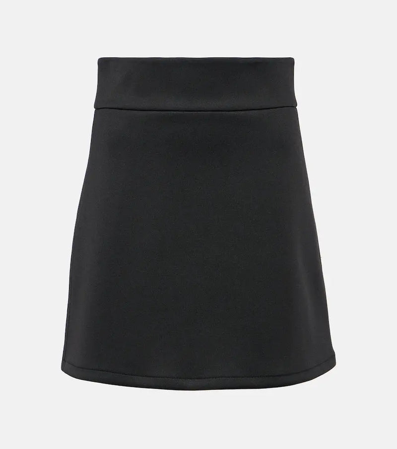 Max Mara Varna A-line neoprene miniskirt | LYBSTORE