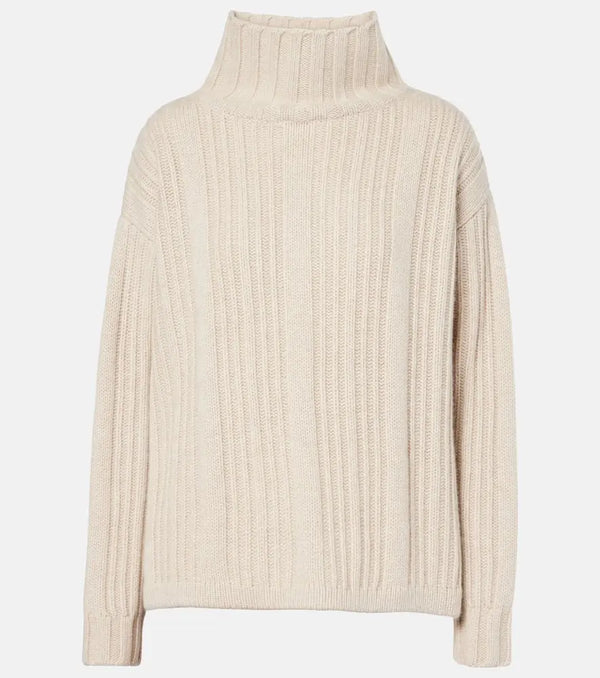 Max Mara Vitalba wool and cashmere turtleneck sweater | LYBSTORE