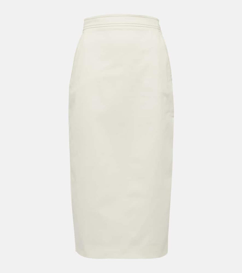 Max Mara Zulia cotton-blend midi skirt