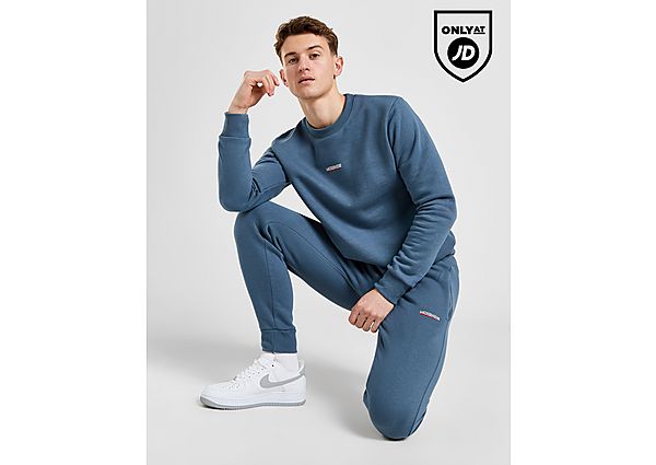 McKenzie Essential Crew Tracksuit Blue