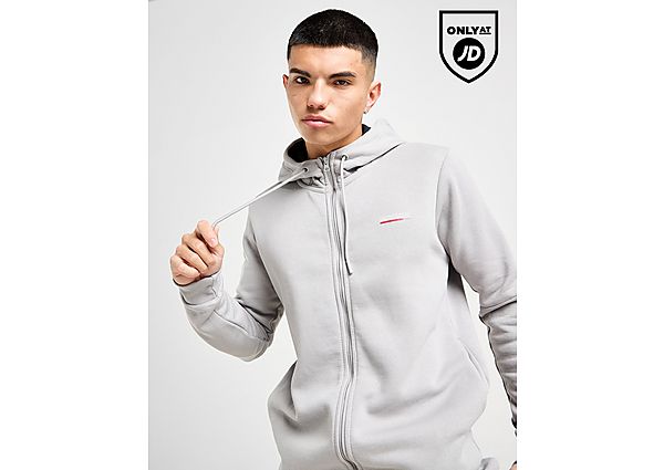 McKenzie Essential Tape FullZip Hoodie Grey