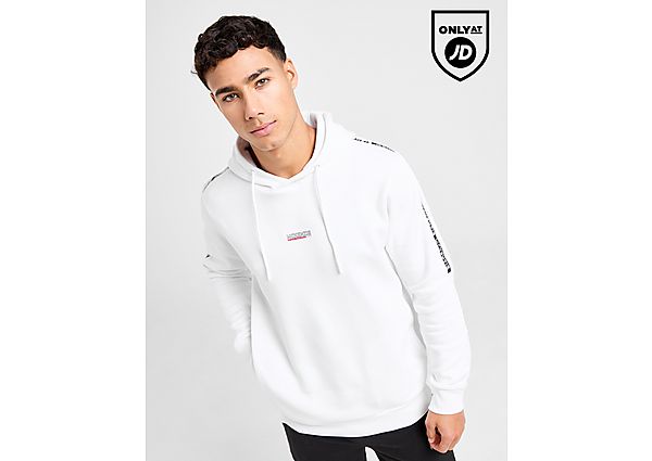 McKenzie Essential Tape Overhead Hoodie White