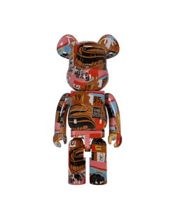 Medicom 1000% Andy Warhol x Jean Michel Basquiat Be@rbrick Multicolor