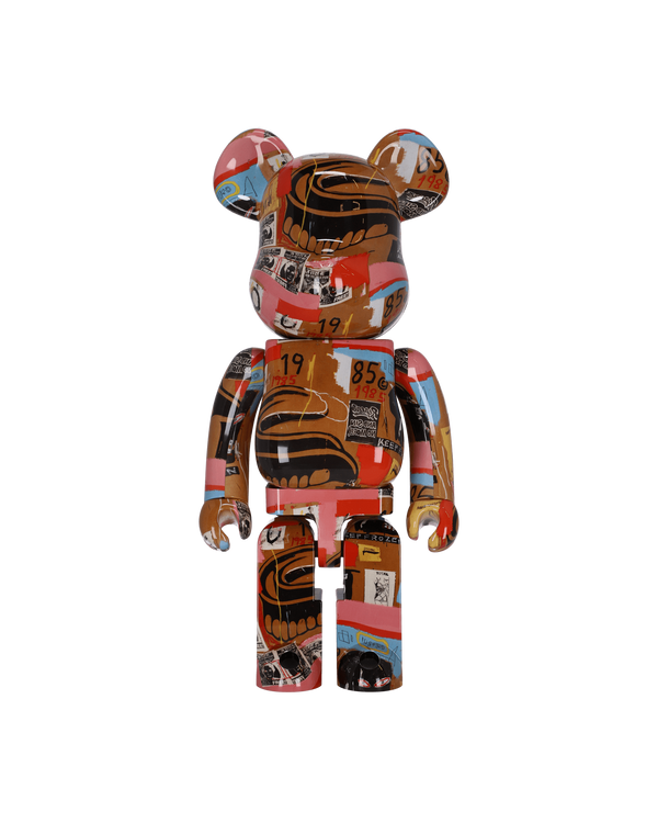 Medicom 1000% Andy Warhol x Jean Michel Basquiat Be@rbrick Multicolor