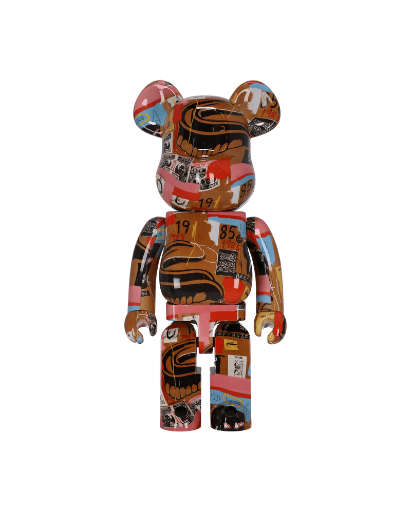 Medicom 1000% Andy Warhol x Jean Michel Basquiat Be@rbrick Multicolor